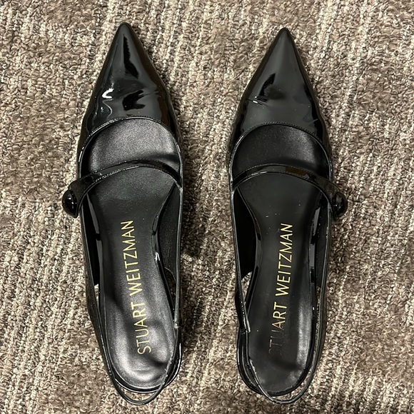 Stuart weitzman pointed toe slingback pump - Picture 4 of 6